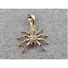 Кулон Xuping 16 мм висота 19 мм колір 18к