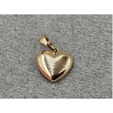 Кулон Xuping 12 мм висота 18 мм колір 18к