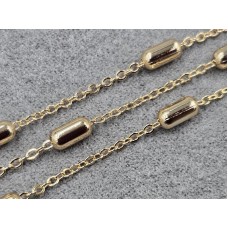 Цепь Xuping 3,6*7+1,7 мм длина 45 см цвет золото