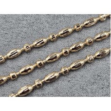 Цепь Xuping 3 мм длина 45 см цвет золото