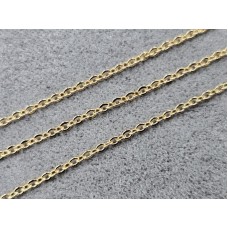 Цепь Xuping 1 мм длина 50 см цвет золото