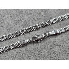 Цепь Xuping 4 мм длина 60 см родий