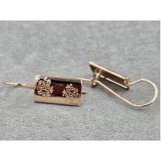 Серьги Fallon 10 мм высота 28 мм 