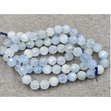 Аквамарин 5,2-5,4 мм грань длина 38-39 см