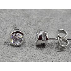 Гвоздики Xuping 6 мм родий