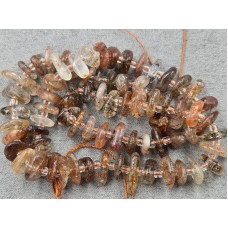 Крихта рутіловий кварц ~10*3 мм довжина 39-40 см