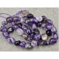 Аметист ~ 8*10 мм довжина 37-38 см