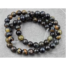 Соколиный глаз 6,5-6,7 мм качество AB длина 36-37 см