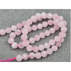 Рожевий кварц Мадагаскар 6,2-6,4 мм грань довжина 38-39 см