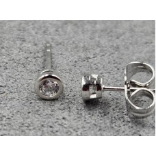 Гвоздики 4 мм Xuping родий