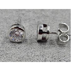 Гвоздики 6 мм Xuping родий