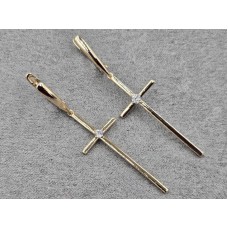 Сережки Xuping 16*41 мм висота 56 мм англійський замок колір 18к