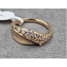 Каблучка Xuping 7 мм (16,17,18,19 розміри) колір 18к