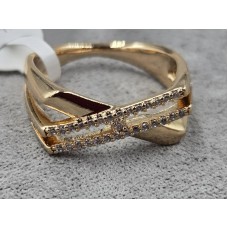 Каблучка Xuping 8 мм (16,17,18,19 розмір) колір 18к