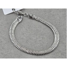 Браслет Xuping 8 мм длина 20 см цвет сталь