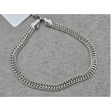 Браслет Xuping 5 мм длина 19 см цвет сталь