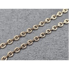 Цепь Xuping 3 мм длина 45 см цвет золото