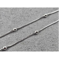 Цепь Xuping 3+1 мм длина 60 см цвет сталь