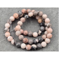 Яшма 6 мм розовая