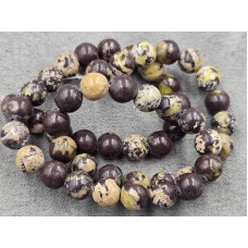 Яшма сакура 8 мм длина 38 см