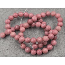 Родонит 6,5-6,7 мм длина 38 см