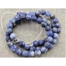 Содалит 6,7-6,9 мм матовый длина 37-38 см