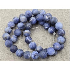 Содалит 8,6-8,8 мм матовый длина 37-38 см