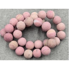 Родоніт 10,1-10,3 мм матовий довжина 37-38 см
