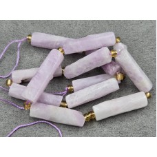 Кунцит ~6-7*15-27 мм длина 39 см