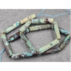 Хризокола ~6-7*15-25 мм довжина 39-40 см