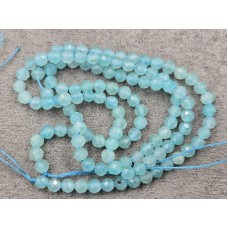 Амазонит 3,4-3,6 мм грань довжина 38-39 см