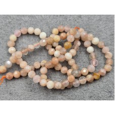 Солнечный камень 4-4,2 мм грань длина 37-38 см