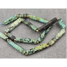 Бирюза ~7-8*15-30 мм длина 38 см
