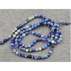 Содалит 3 мм грань длина 37-38 см