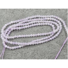 Аметист лавандовий 2,1-2,3 мм грань довжина 39 см