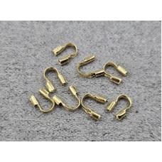 Протекторы 5*1,4 мм 10 шт нержавеющая сталь цвет лимон