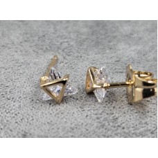 Гвоздики Xuping 6 мм колір 18к