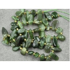 Крихта нефрит ~4-6*10-17 мм довжина 39 см
