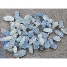 Крихта аквамарин ~4-6*10-17 мм довжина 36-37 см