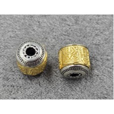 Бусина 8*8 мм (гиппоаллергенный сплав)