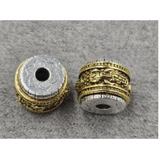 Бусина 9*12 мм (гиппоаллергенный сплав)