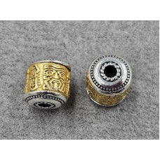 Бусина 10*10 мм  (гиппоаллергенный сплав)