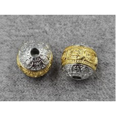 Бусина 10*10 мм  (гиппоаллергенный сплав)