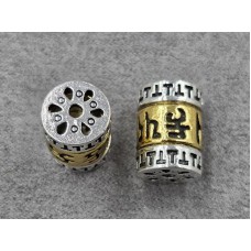 Бусина 11*15 мм  (гиппоаллергенный сплав)