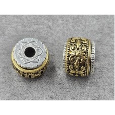 Бусина 9*12 мм  (гиппоаллергенный сплав)