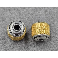 Бусина 12*12 мм  (гиппоаллергенный сплав)