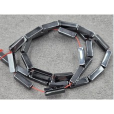 Гематит трубочка 4*13 мм довжина 39-40 см