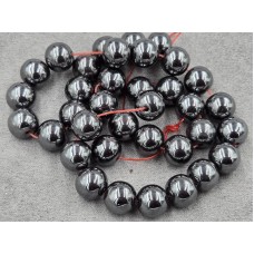 Гематит шарик 12 мм длина 39-40 см