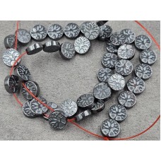 Гематит дерево жизни 10 мм длина 39-40 см