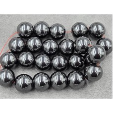 Гематит шарик 18 мм длина 39-40 см